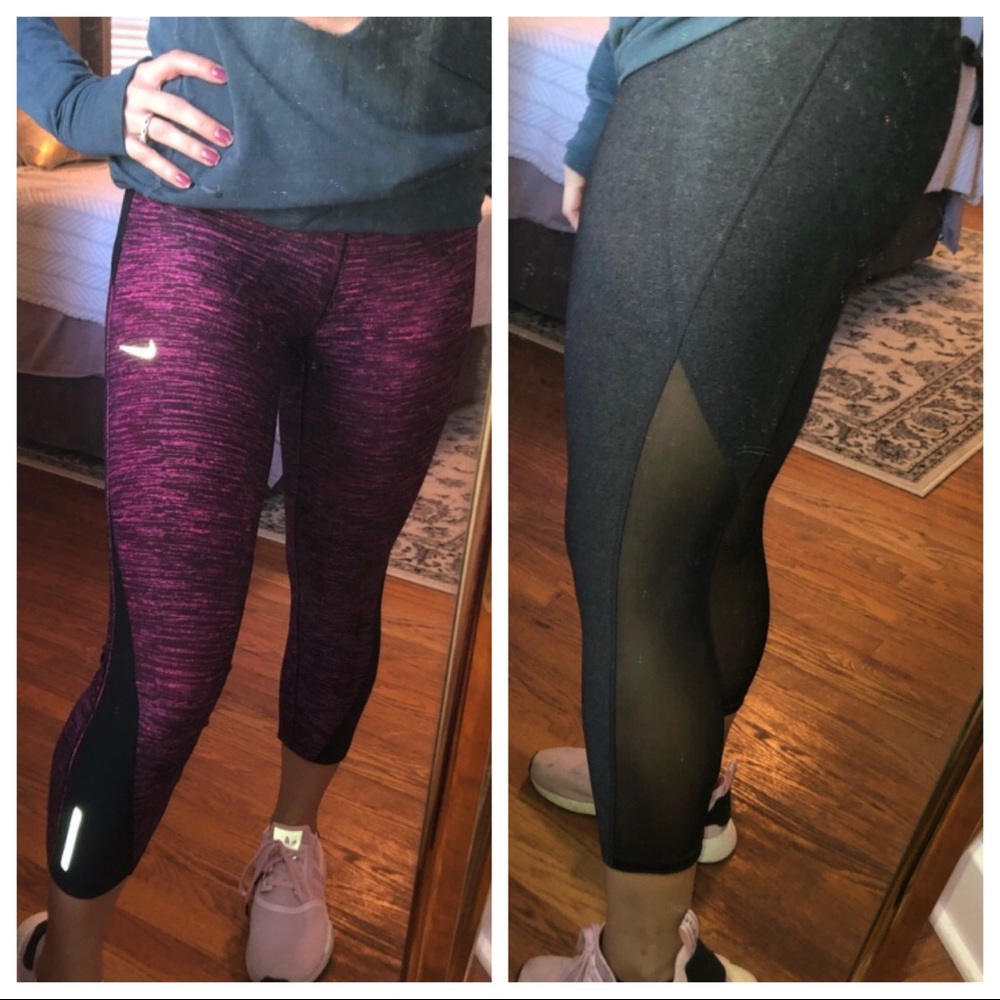 Nike & Zella workout legging bundle